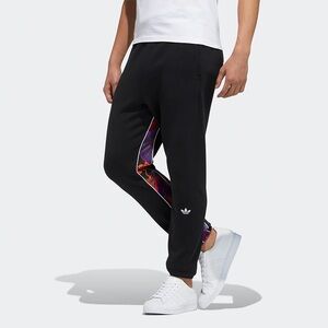ADIDAS Originals Chinese New Year Black Sweatpants with Red Accents